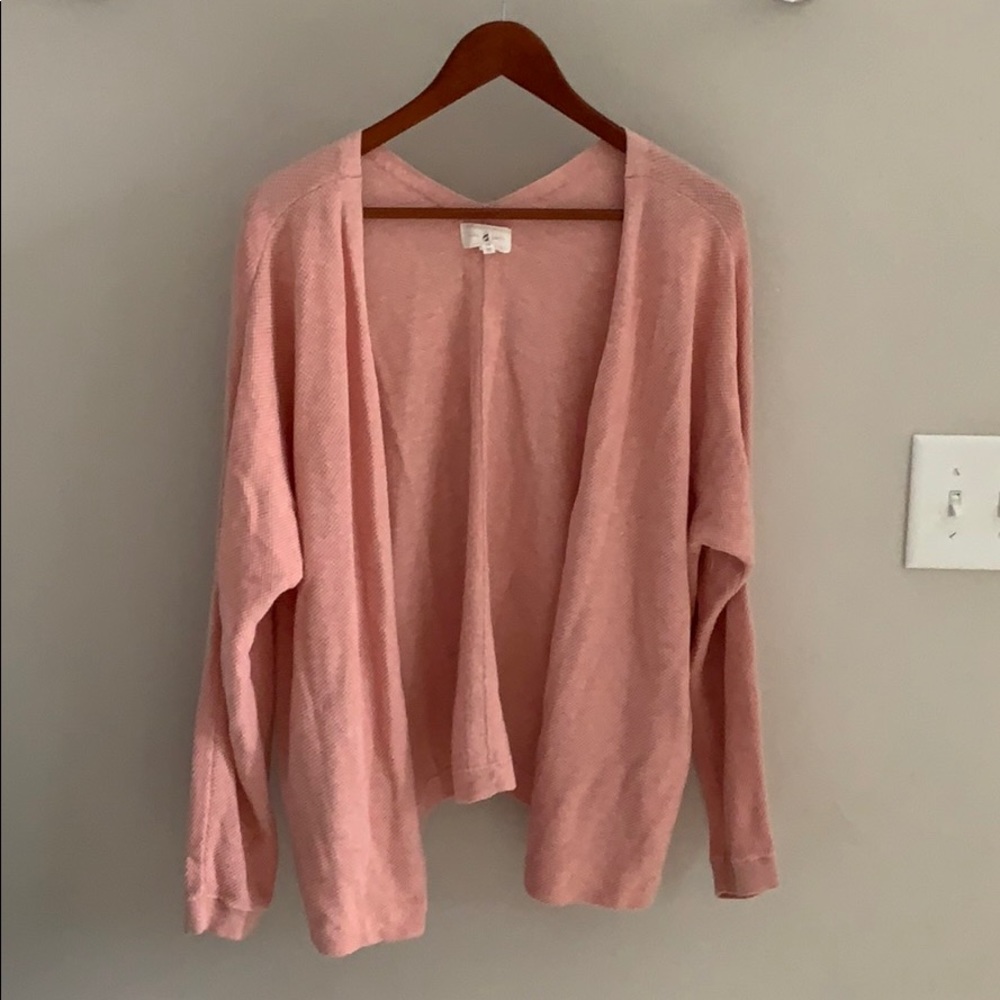 Lou & Grey Pink Cardigan